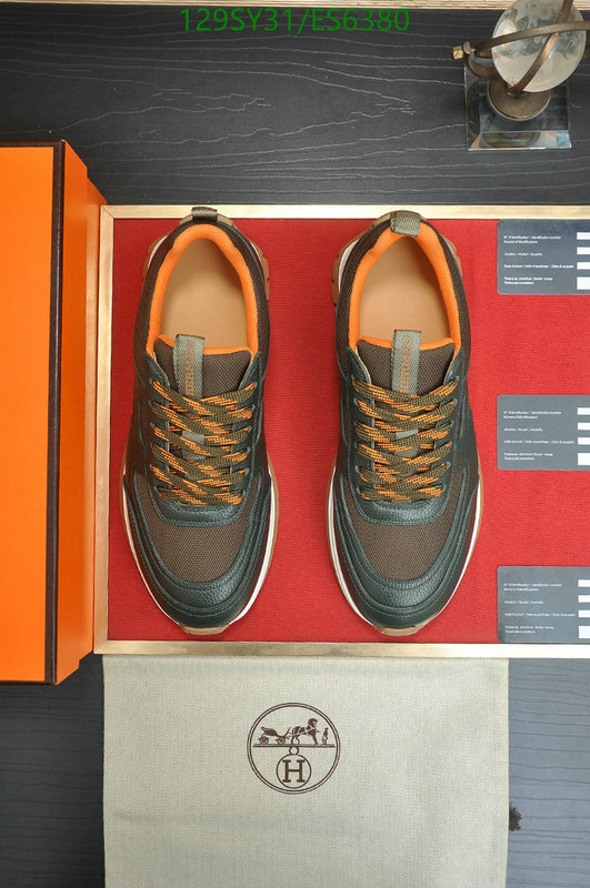 Hermes-Men shoes Code: ES6380 $: 129USD