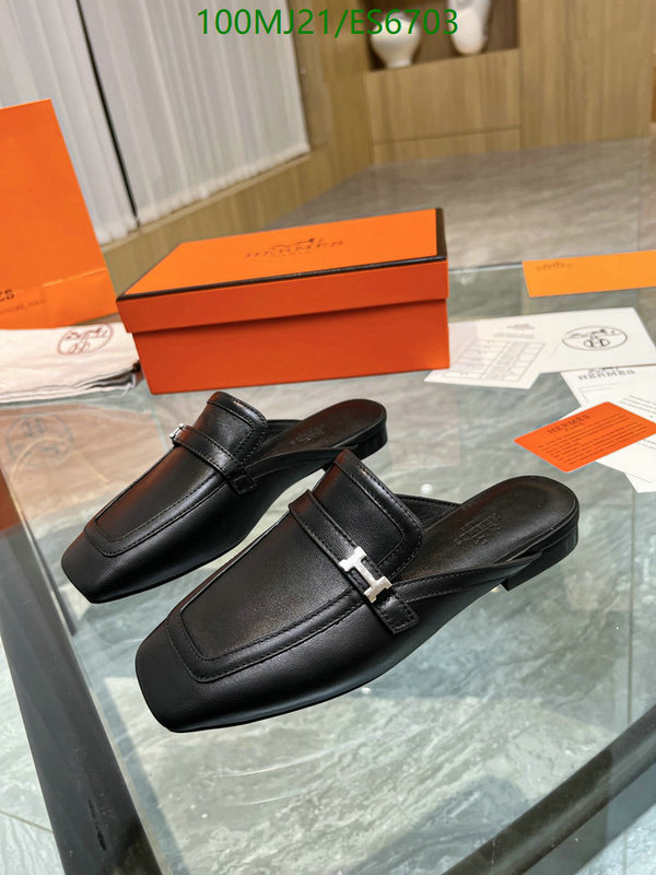 Hermes-Women Shoes Code: ES6703 $: 100USD