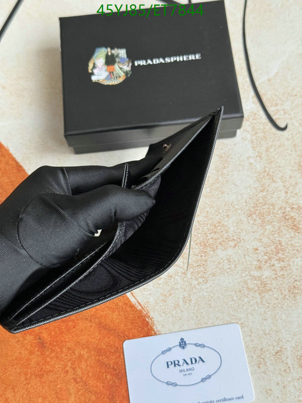 Prada-Wallet-4A Quality Code: ET7844 $: 45USD
