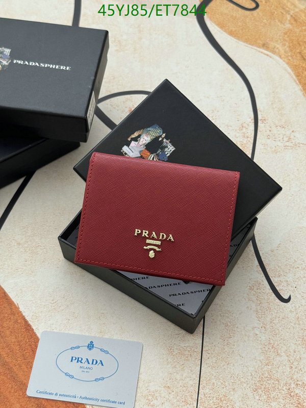Prada-Wallet-4A Quality Code: ET7844 $: 45USD