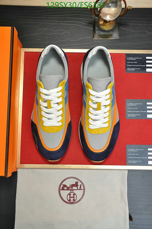 Hermes-Men shoes Code: ES6381 $: 129USD