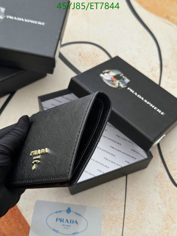 Prada-Wallet-4A Quality Code: ET7844 $: 45USD