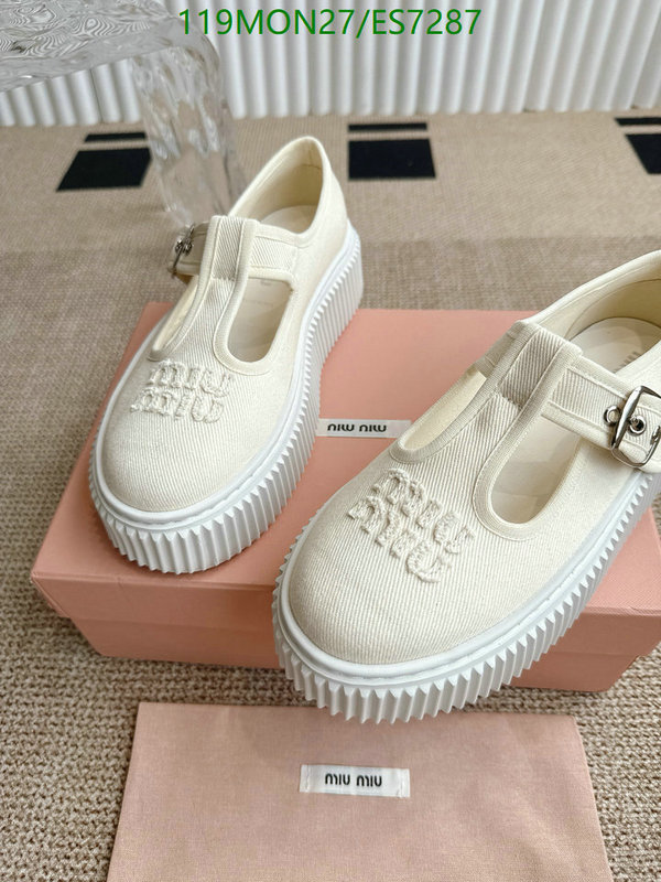 Miu Miu-Women Shoes Code: ES7287 $: 119USD