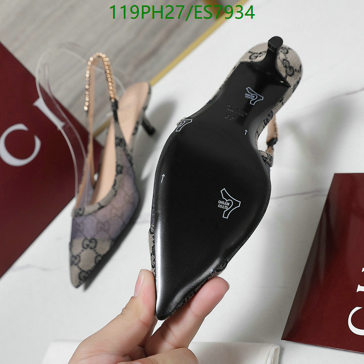 Gucci-Women Shoes Code: ES7934 $: 119USD
