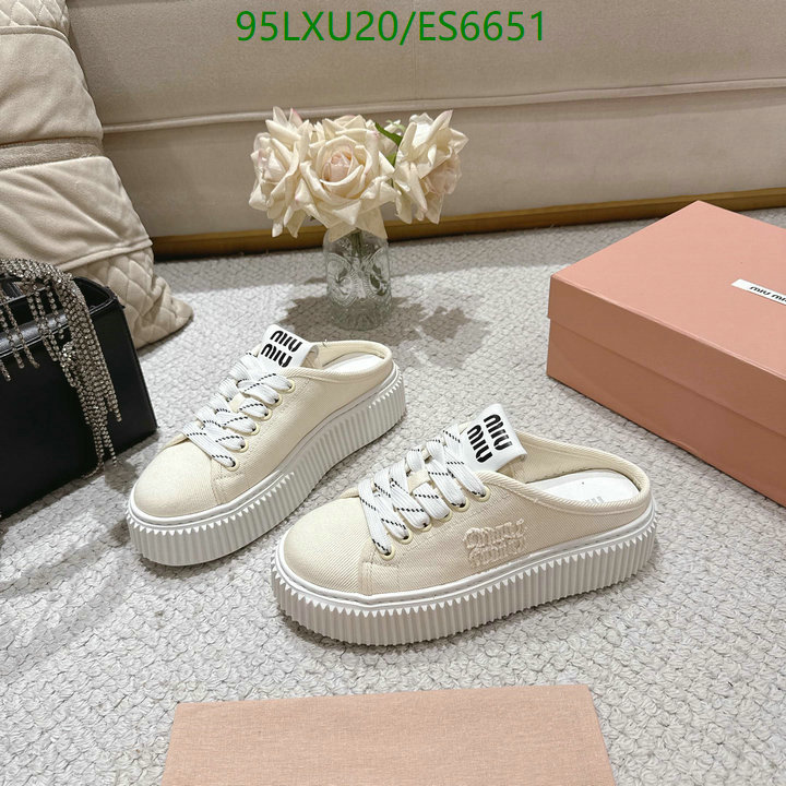 Miu Miu-Women Shoes Code: ES6651 $: 95USD