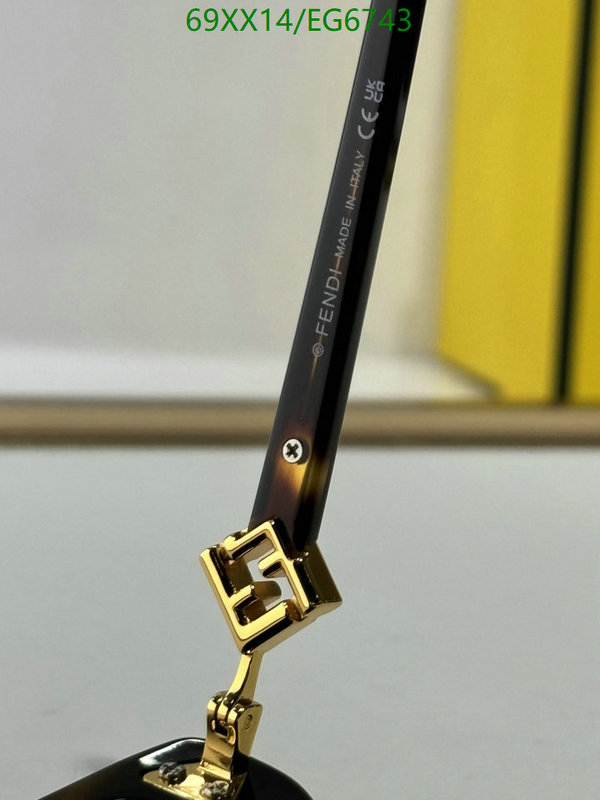 Fendi-Glasses Code: EG6743 $: 69USD