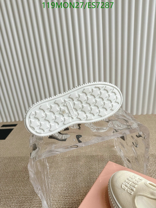 Miu Miu-Women Shoes Code: ES7287 $: 119USD
