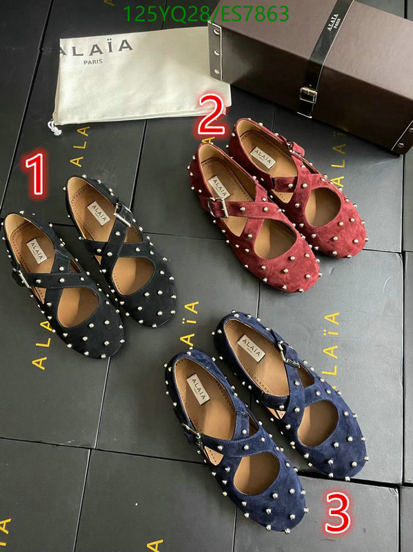 ALAIA-Women Shoes Code: ES7863 $: 125USD
