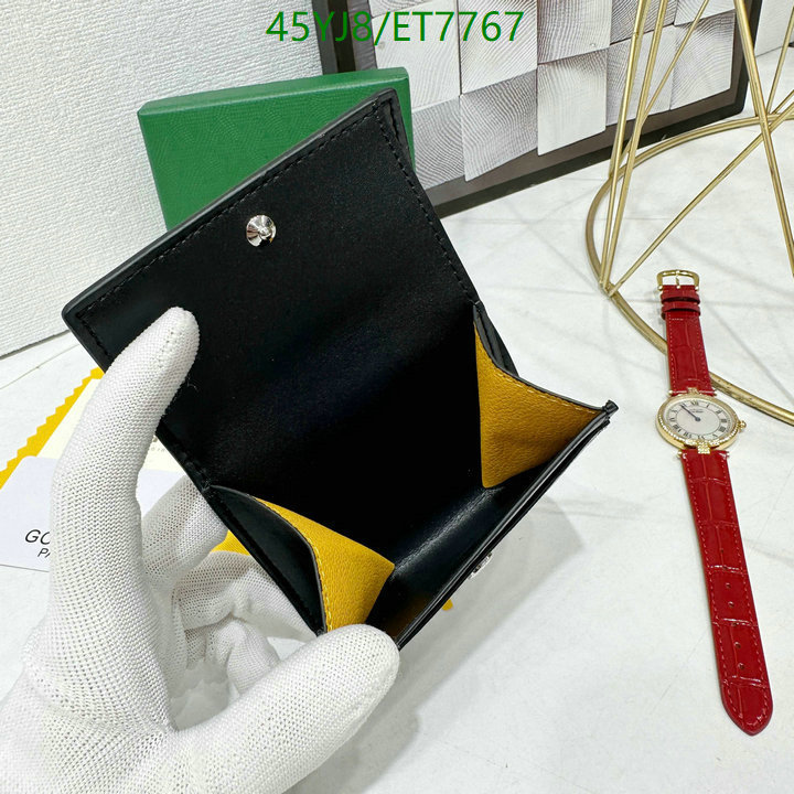 Goyard-Wallet-4A Quality Code: ET7767 $: 45USD