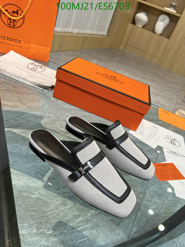 Hermes-Women Shoes Code: ES6703 $: 100USD