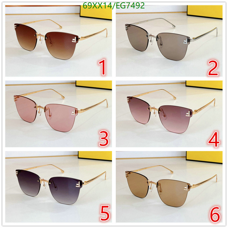 Fendi-Glasses Code: EG7492 $: 69USD