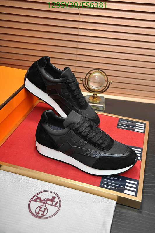 Hermes-Men shoes Code: ES6381 $: 129USD