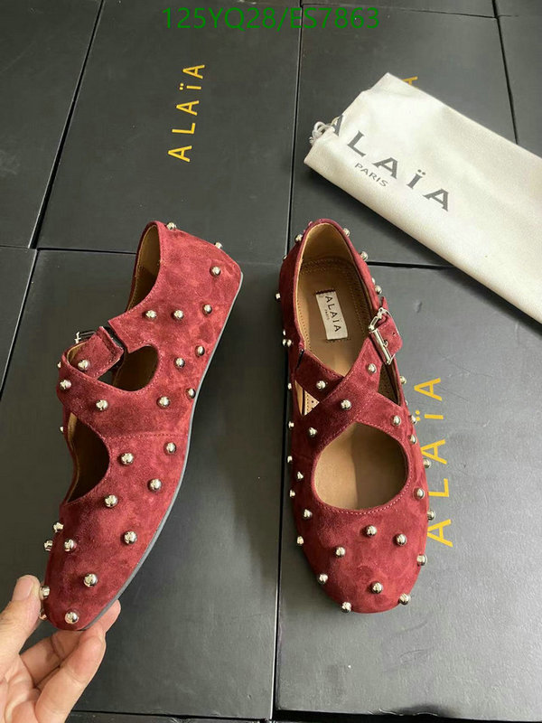 ALAIA-Women Shoes Code: ES7863 $: 125USD