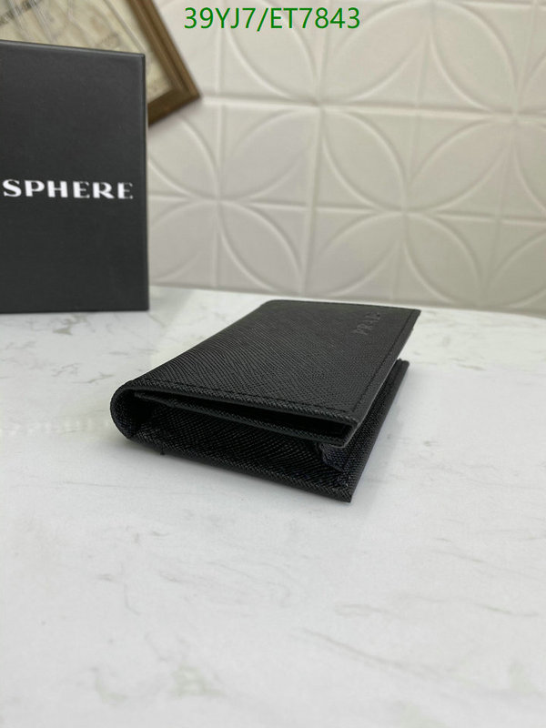Prada-Wallet-4A Quality Code: ET7843 $: 39USD