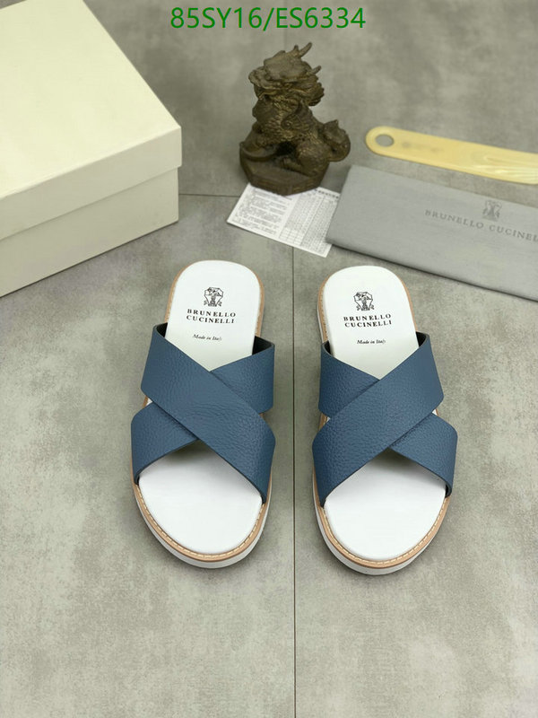 Brunello Cucinelli-Men shoes Code: ES6334 $: 85USD