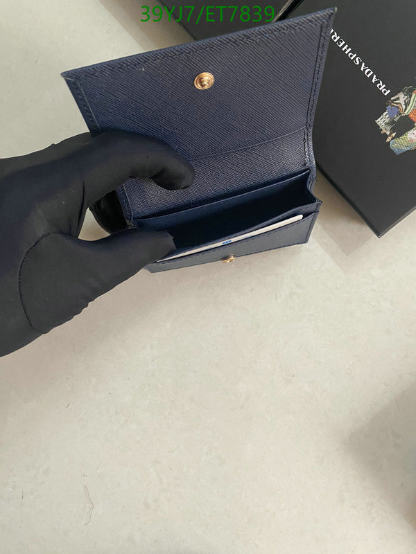 Prada-Wallet-4A Quality Code: ET7839 $: 39USD