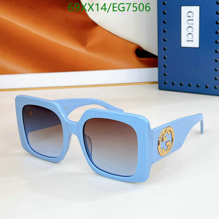 Gucci-Glasses Code: EG7506 $: 69USD