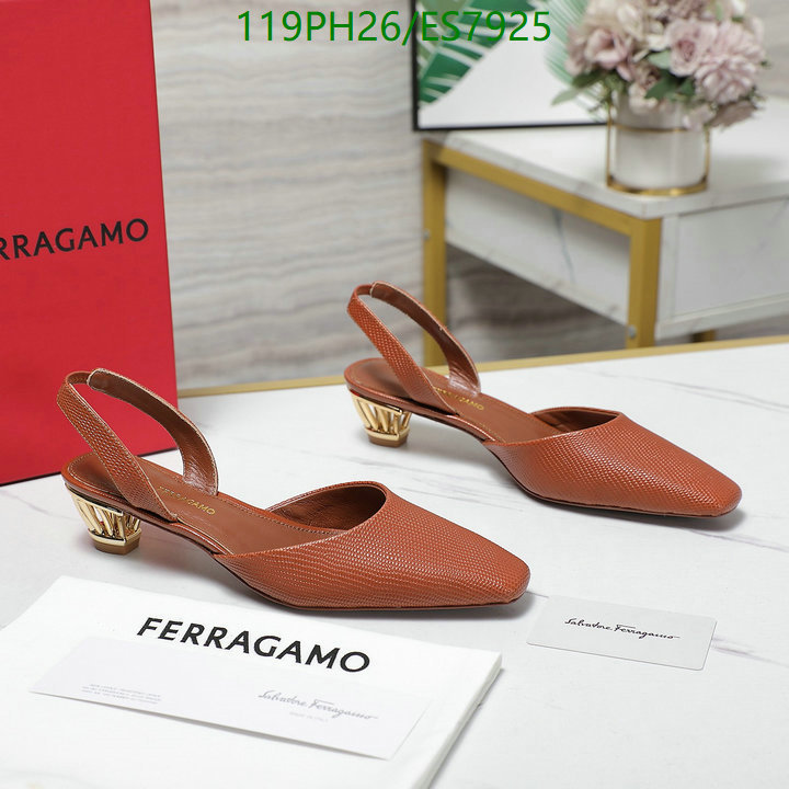 Ferragamo-Women Shoes Code: ES7925 $: 119USD