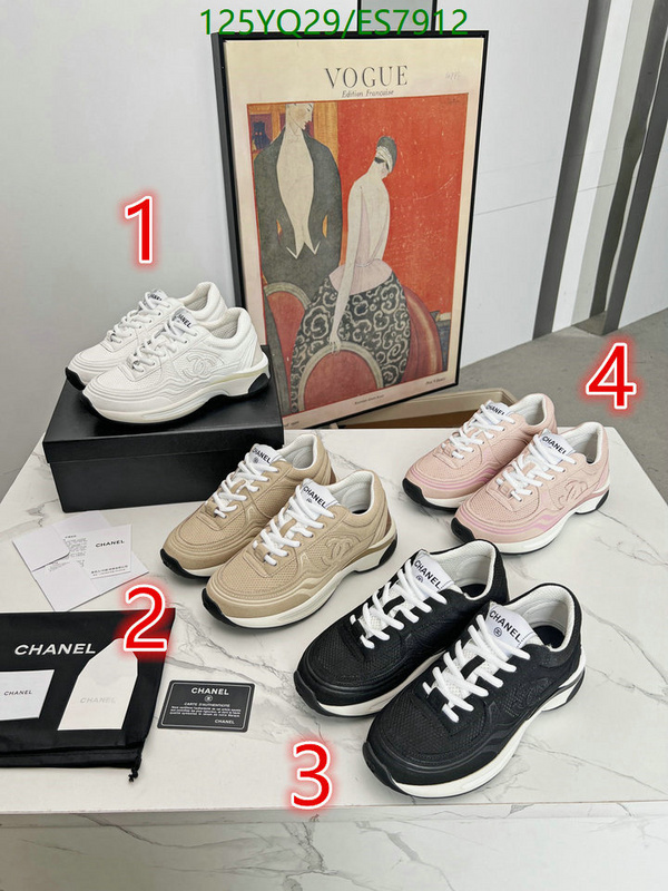 Chanel-Women Shoes Code: ES7912 $: 125USD