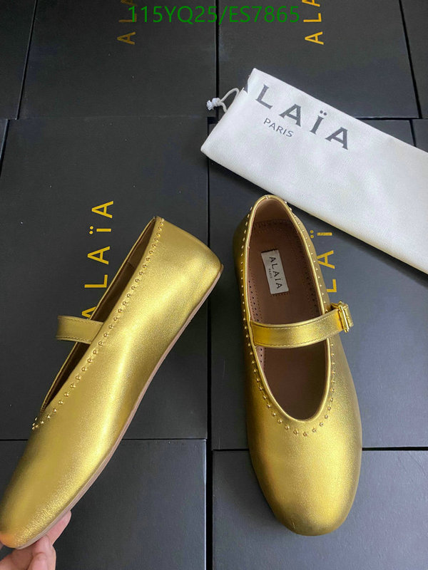 ALAIA-Women Shoes Code: ES7865 $: 115USD