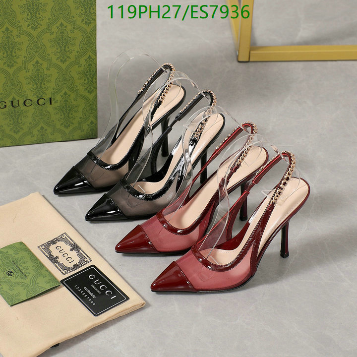 Gucci-Women Shoes Code: ES7936 $: 119USD