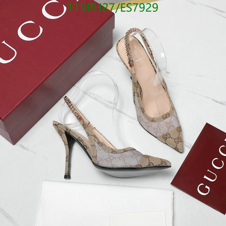 Gucci-Women Shoes Code: ES7929 $: 119USD
