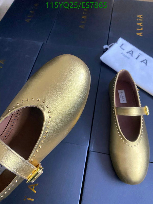 ALAIA-Women Shoes Code: ES7865 $: 115USD