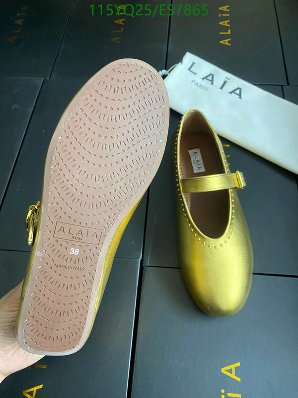 ALAIA-Women Shoes Code: ES7865 $: 115USD