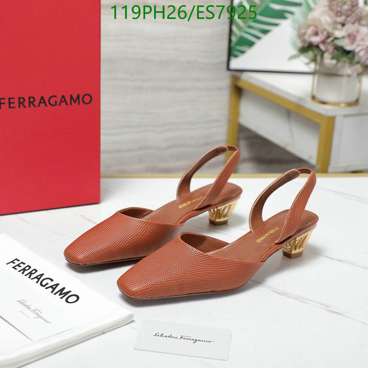 Ferragamo-Women Shoes Code: ES7925 $: 119USD