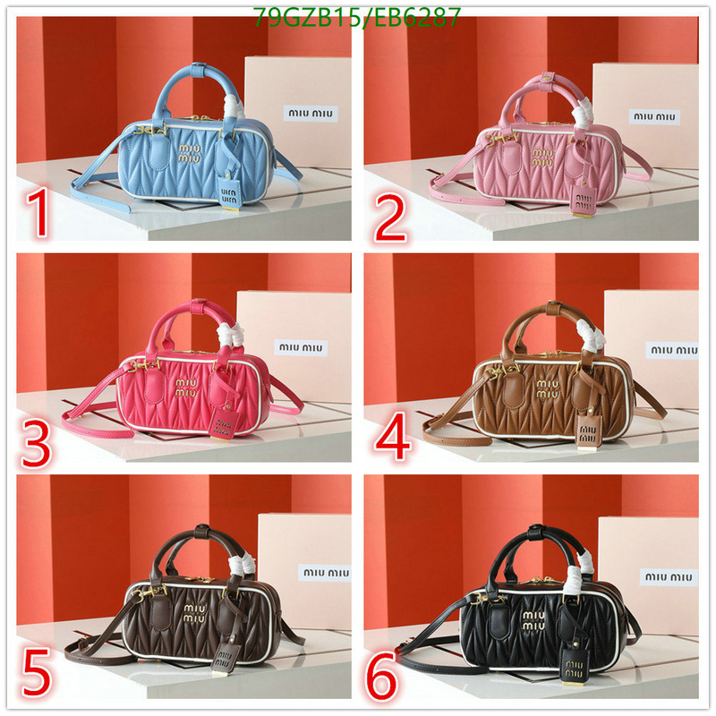 Miu Miu-Bag-4A Quality Code: EB6287 $: 79USD