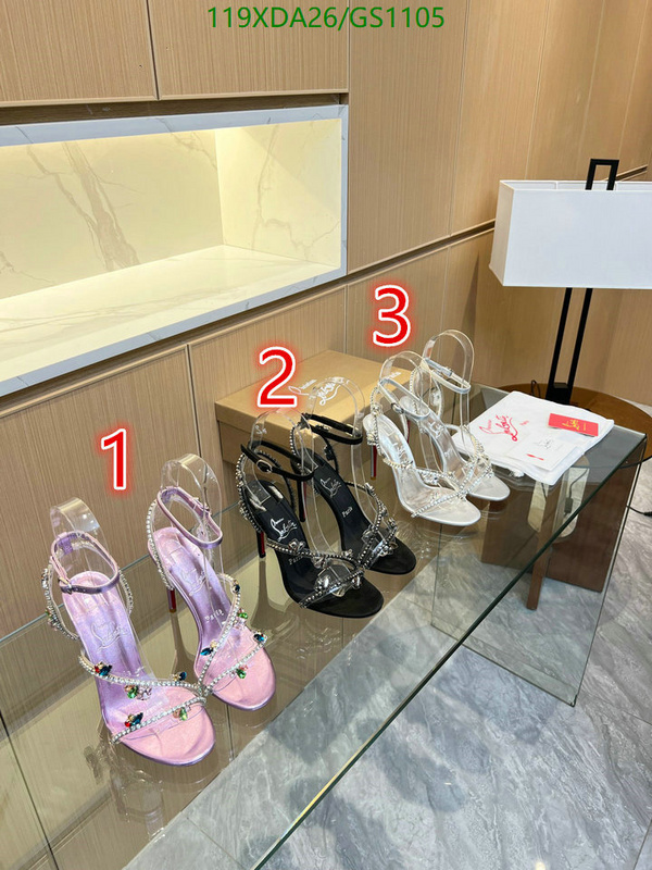 Christian Louboutin-Women Shoes Code: GS1105 $: 119USD