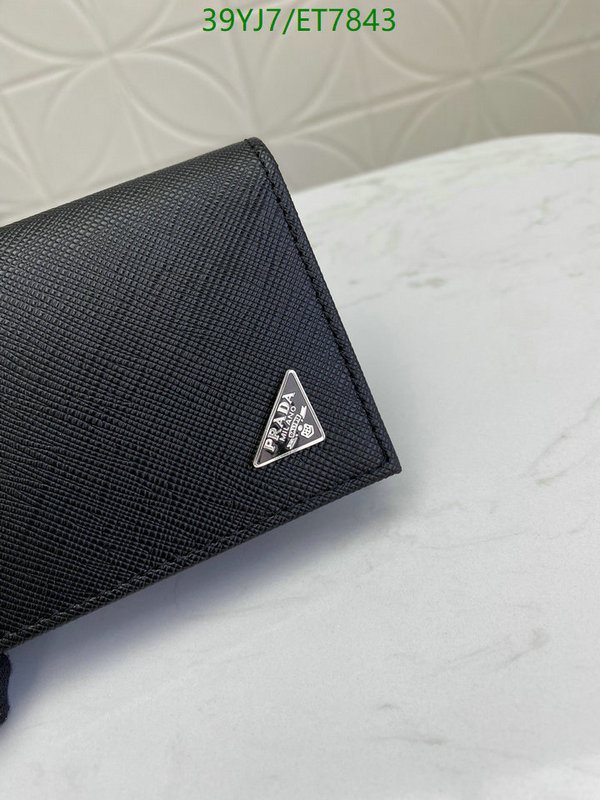 Prada-Wallet-4A Quality Code: ET7843 $: 39USD