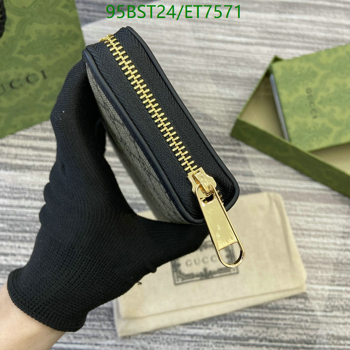 Gucci-Wallet Mirror Quality Code: ET7571 $: 95USD