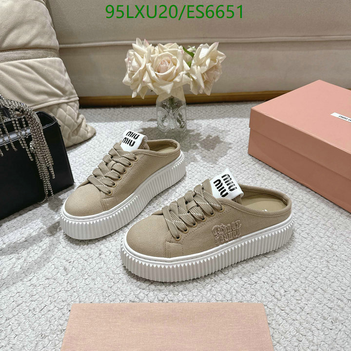 Miu Miu-Women Shoes Code: ES6651 $: 95USD