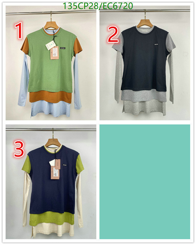 MIUMIU-Clothing Code: EC6720 $: 135USD