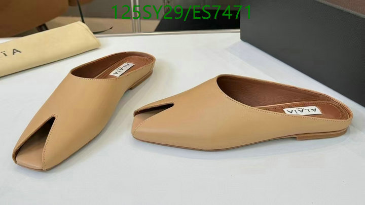 ALAIA-Women Shoes Code: ES7471 $: 125USD