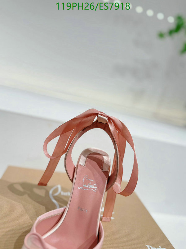 Christian Louboutin-Women Shoes Code: ES7918 $: 119USD