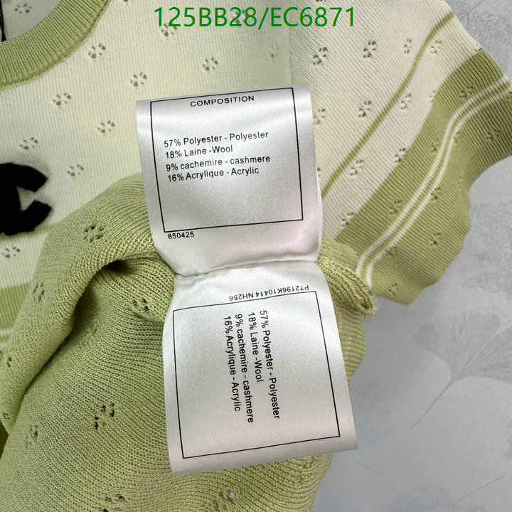 Chanel-Clothing Code: EC6871 $: 125USD