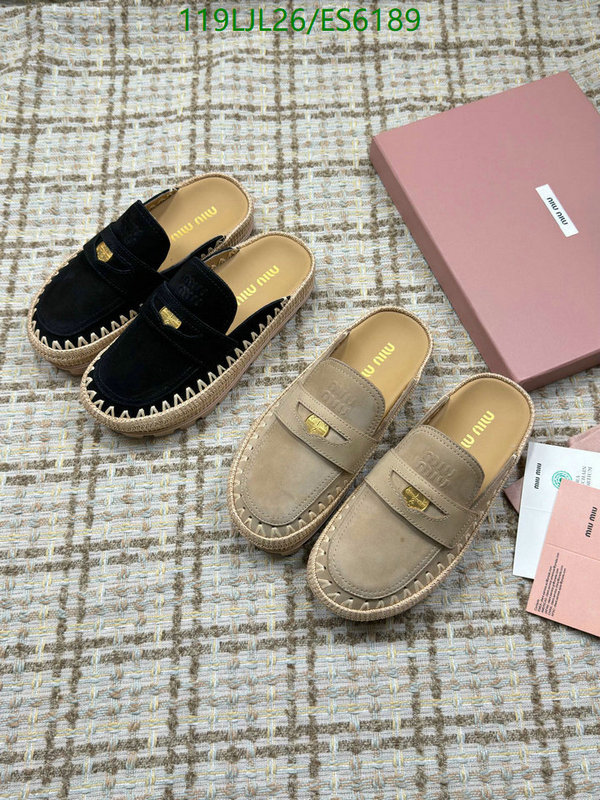 Miu Miu-Women Shoes Code: ES6189 $: 119USD