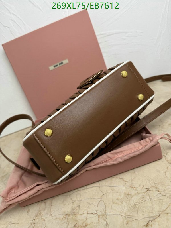 Miu Miu-Bag-Mirror Quality Code: EB7612 $: 269USD