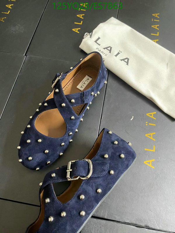 ALAIA-Women Shoes Code: ES7863 $: 125USD
