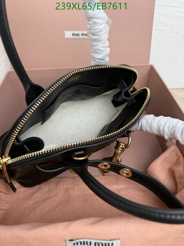 Miu Miu-Bag-Mirror Quality Code: EB7611 $: 239USD