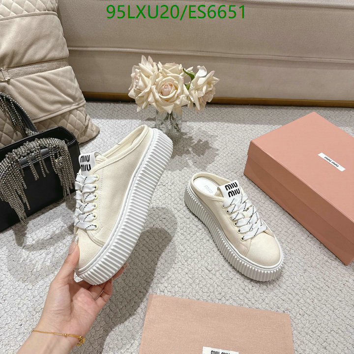Miu Miu-Women Shoes Code: ES6651 $: 95USD