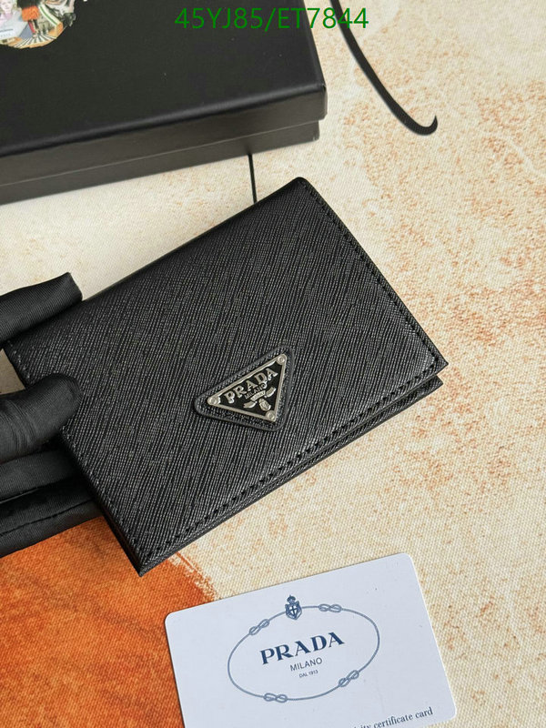 Prada-Wallet-4A Quality Code: ET7844 $: 45USD