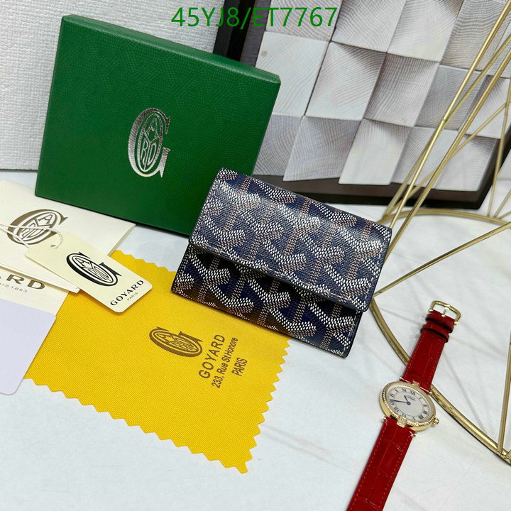 Goyard-Wallet-4A Quality Code: ET7767 $: 45USD