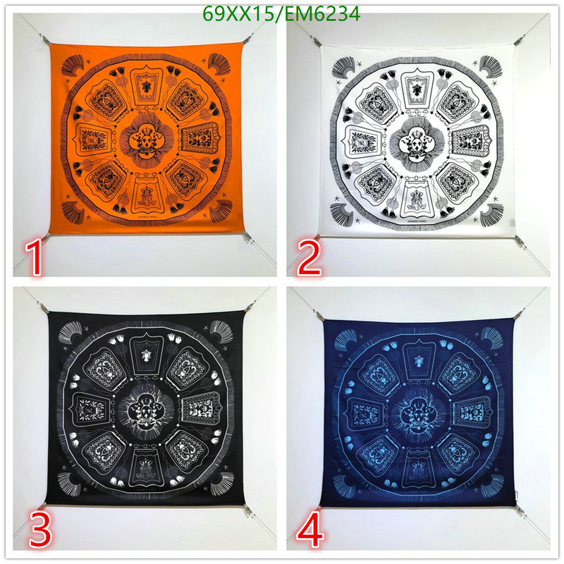 Hermes-Scarf Code: EM6234 $: 69USD