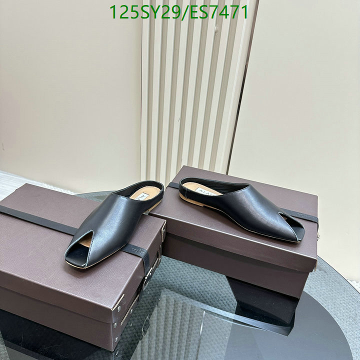 ALAIA-Women Shoes Code: ES7471 $: 125USD