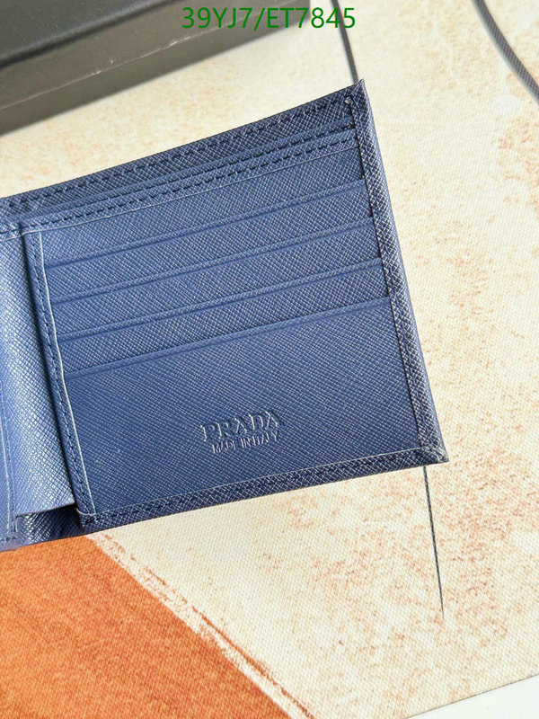 Prada-Wallet-4A Quality Code: ET7845 $: 39USD
