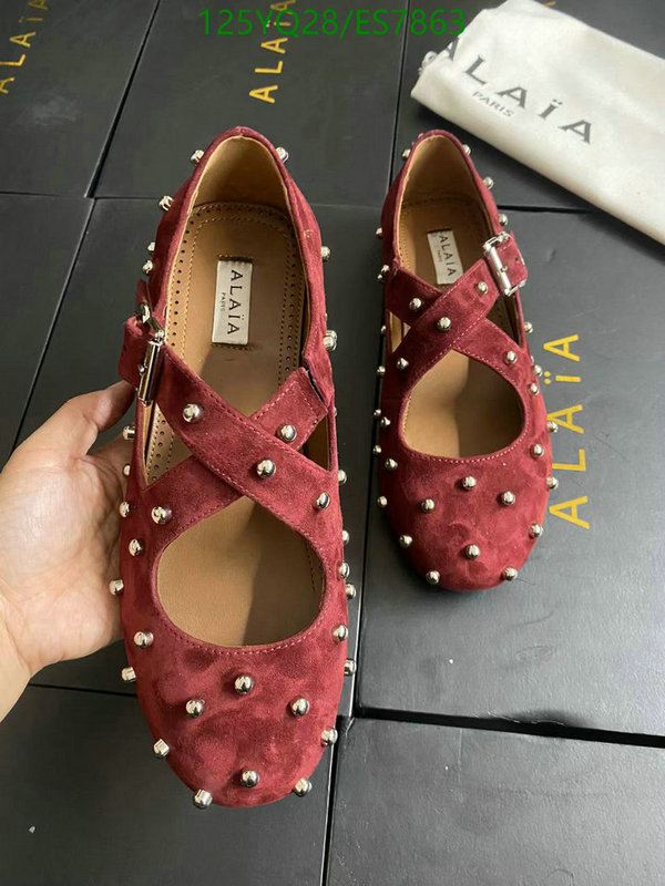 ALAIA-Women Shoes Code: ES7863 $: 125USD