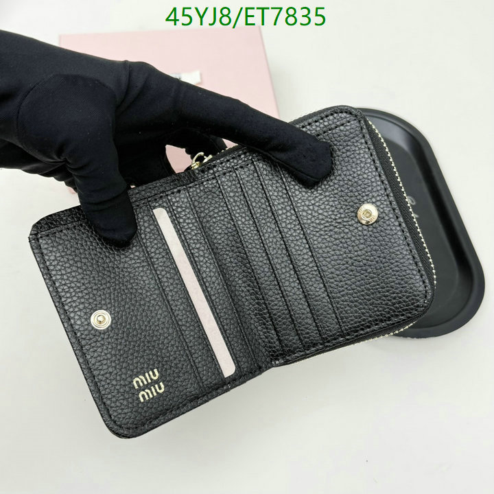 Miu Miu-Wallet-4A Quality Code: ET7835 $: 45USD